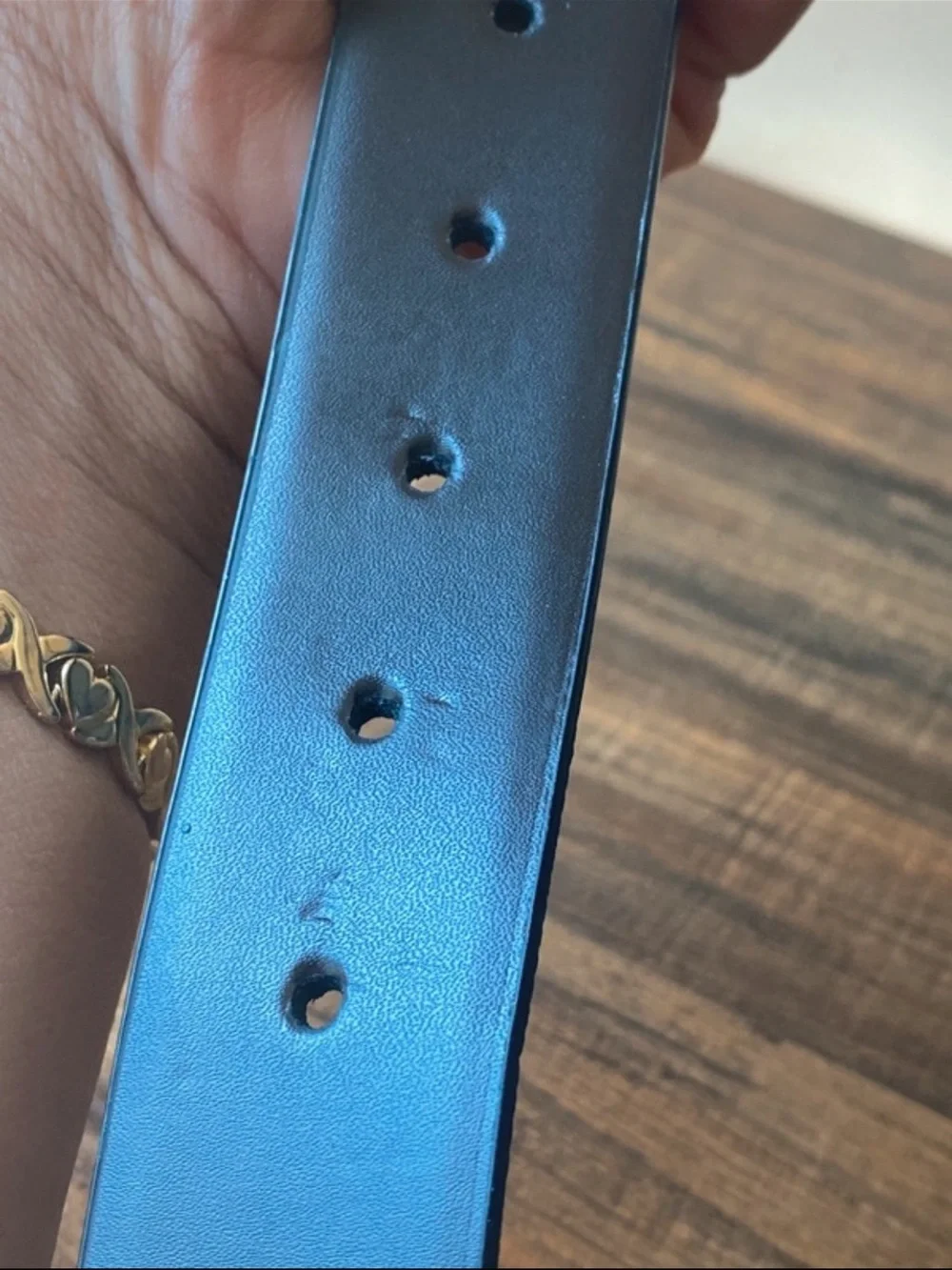Chinese Laundry Textured Leather Belt, 40”